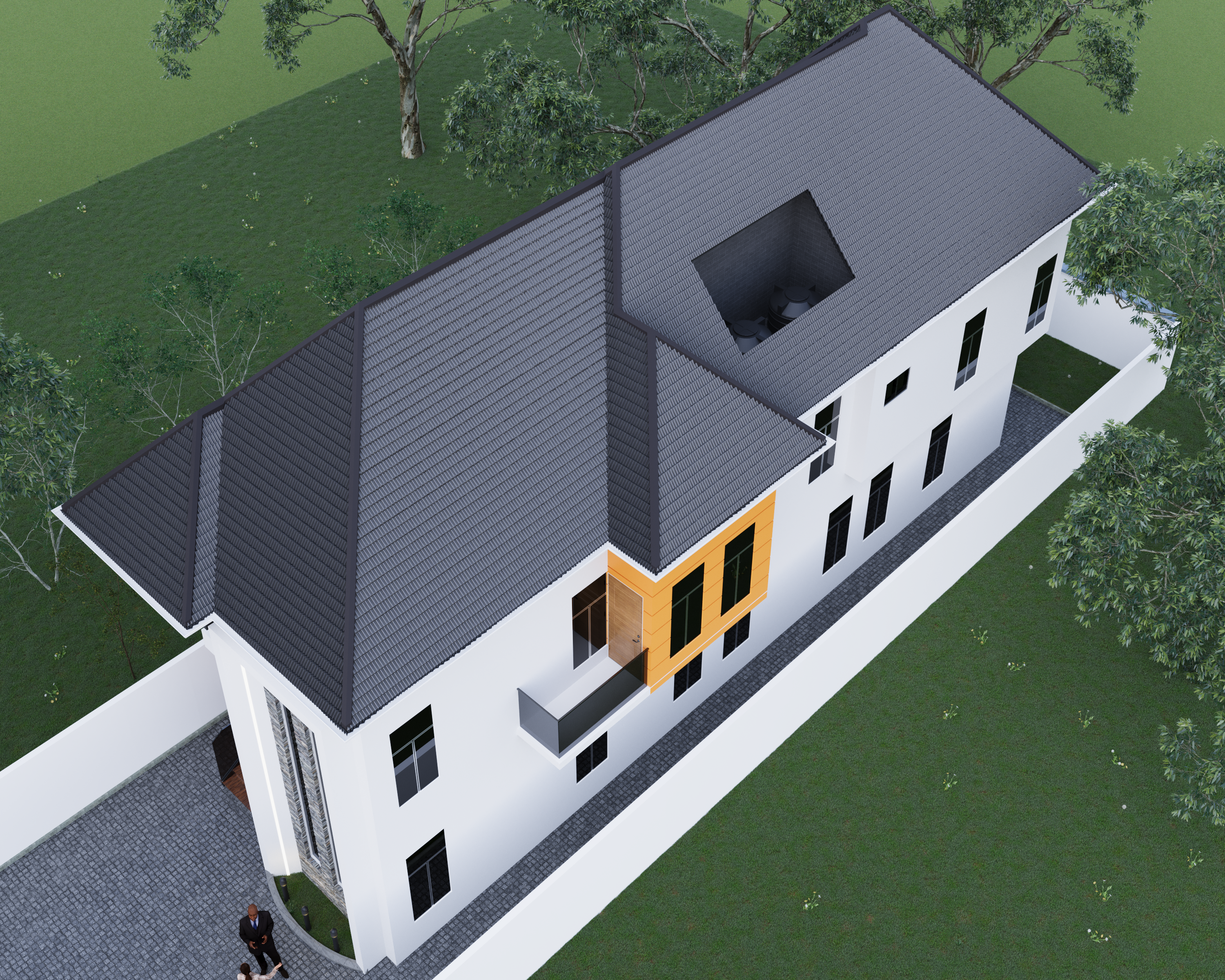 Mr. Abolore Residence - Roof View